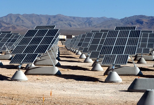 Solar power plant in the Mojave desert Wikipedia