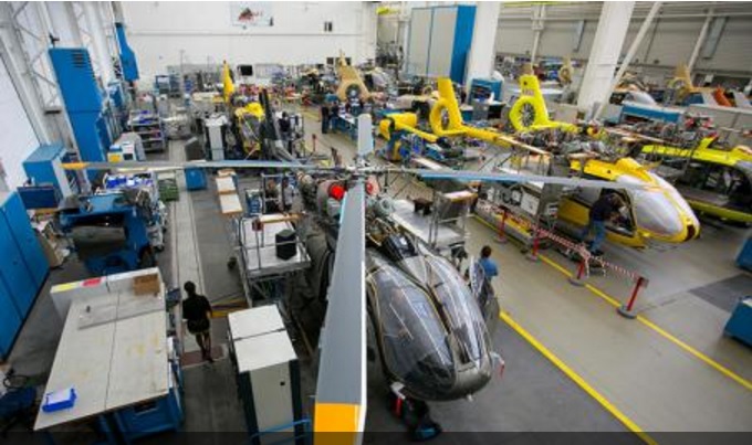 Airbus helicopters plant in Queretaro(Photo: Bloomberg)