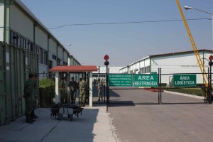 Santa Lucía, Estado de México militar facility. (Photo: Daniele Giacometti/VICE News)